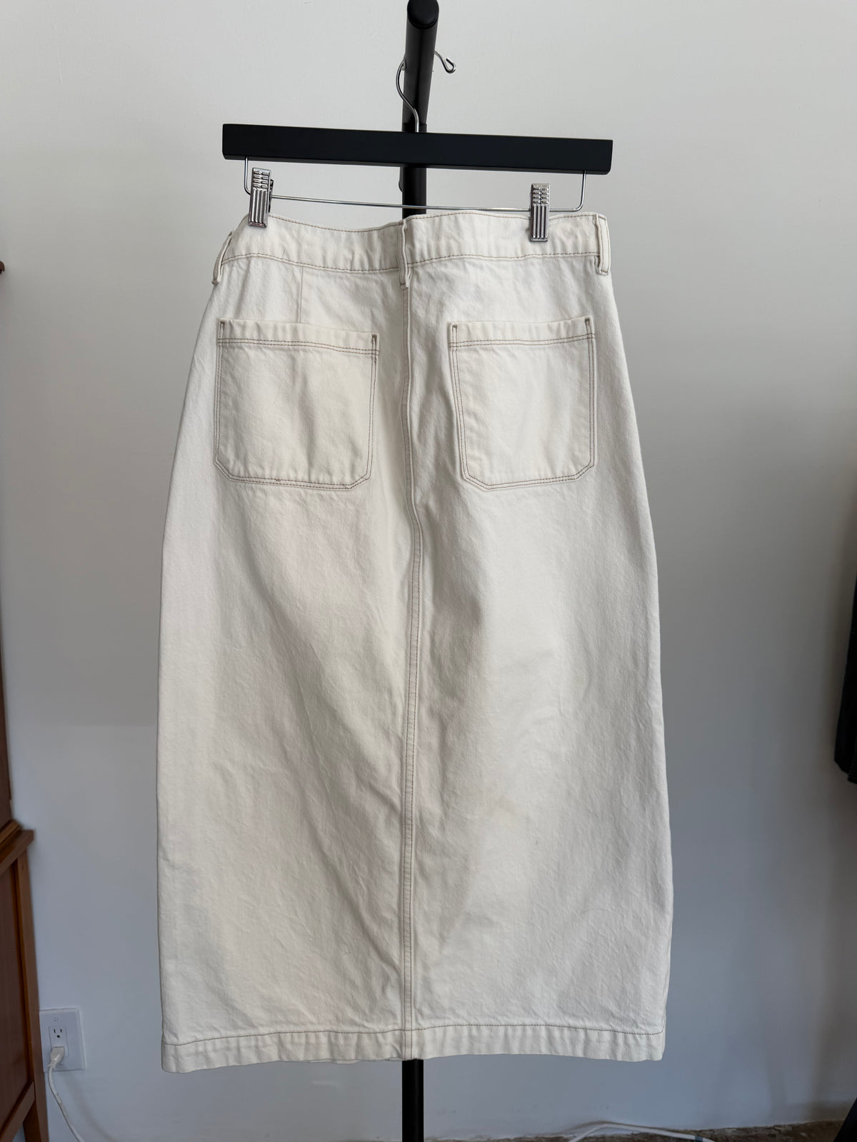 White Frame Skirt