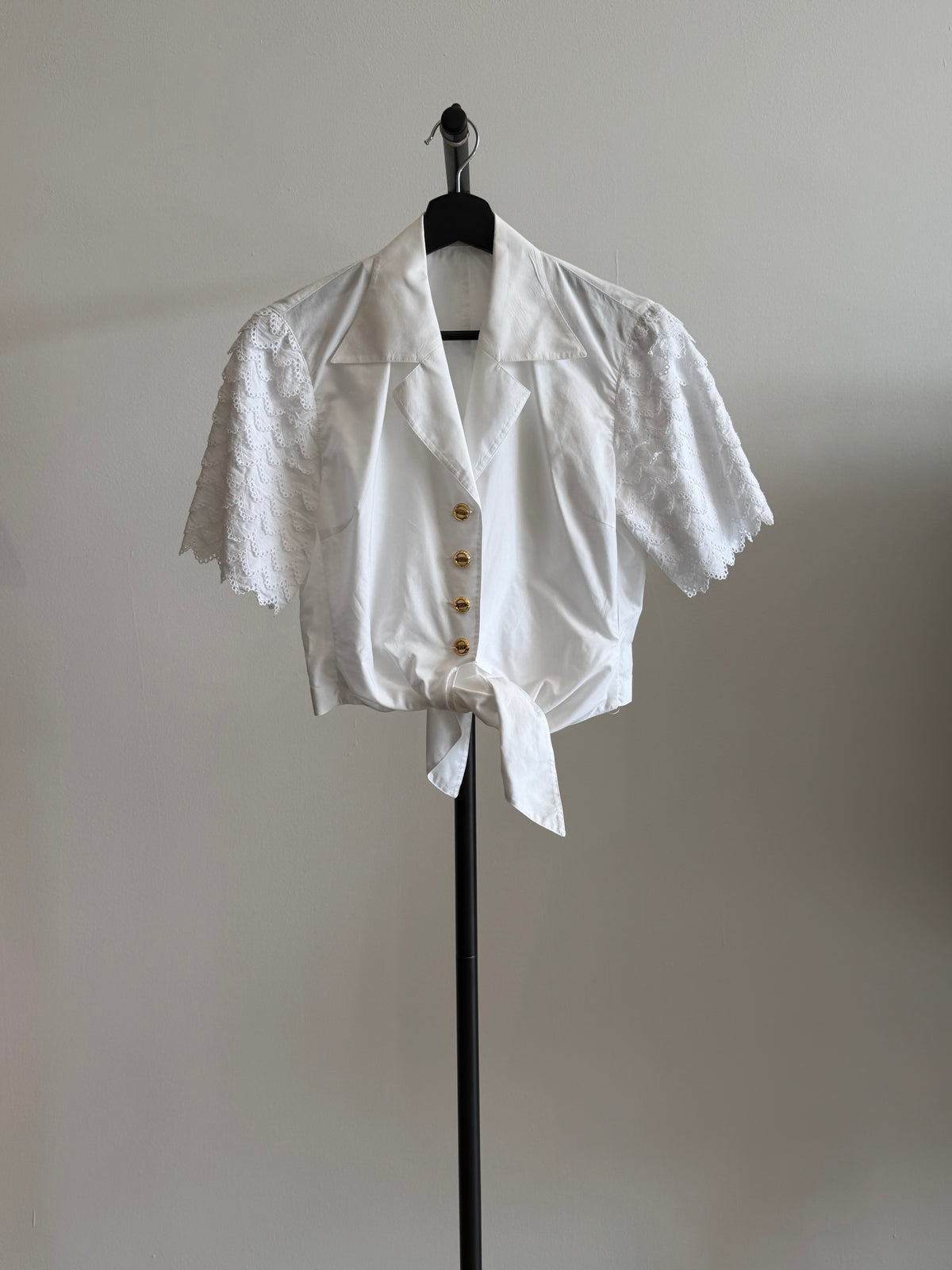 Zimmermann Lace Crop Top