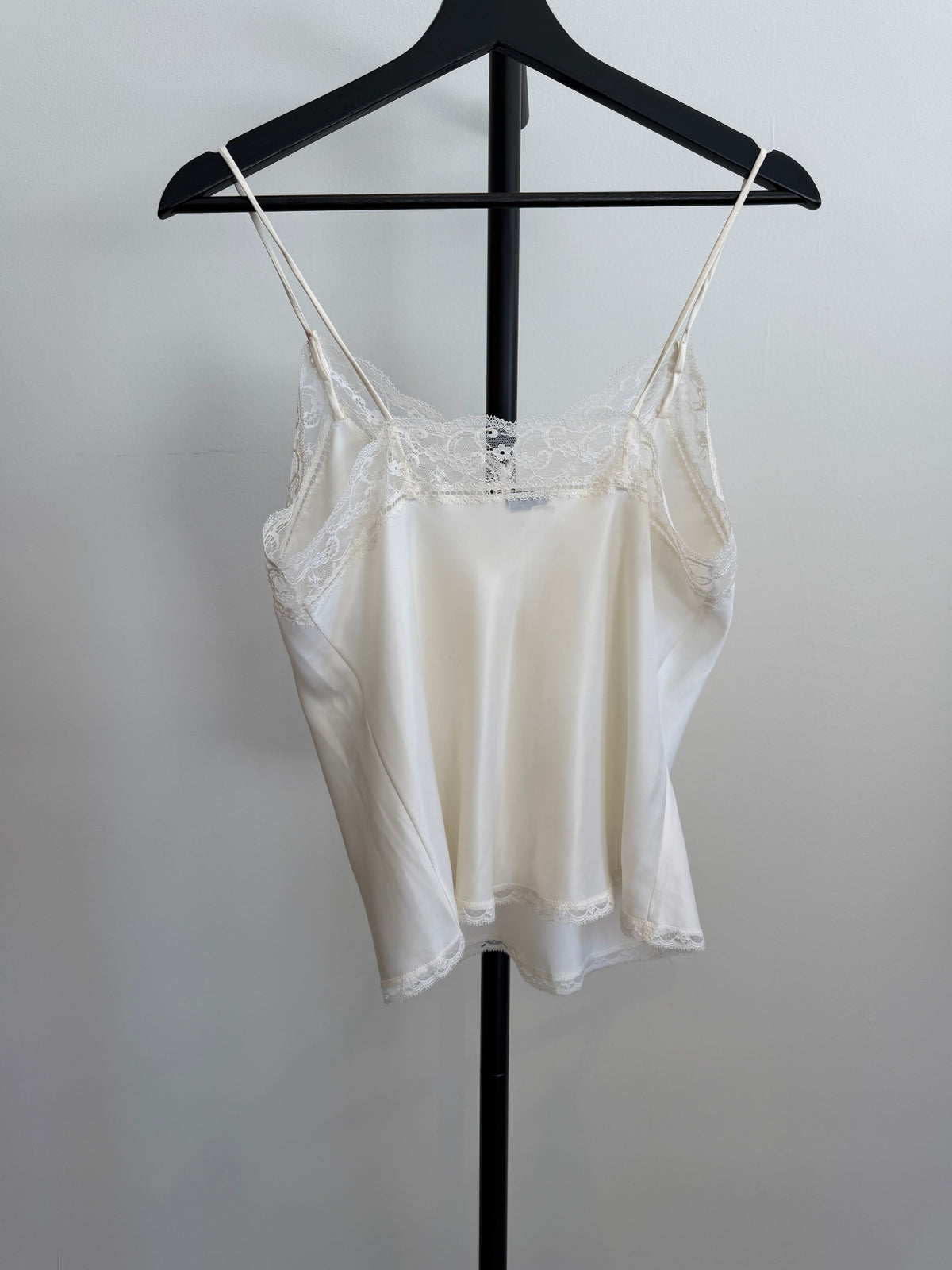 Dior White Lace Cami