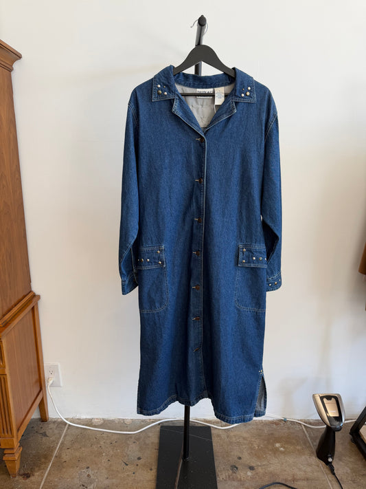 Bill Blass Denim Coat