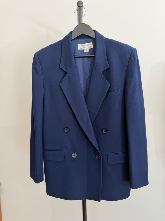 Dior Seperates Navy Blazer