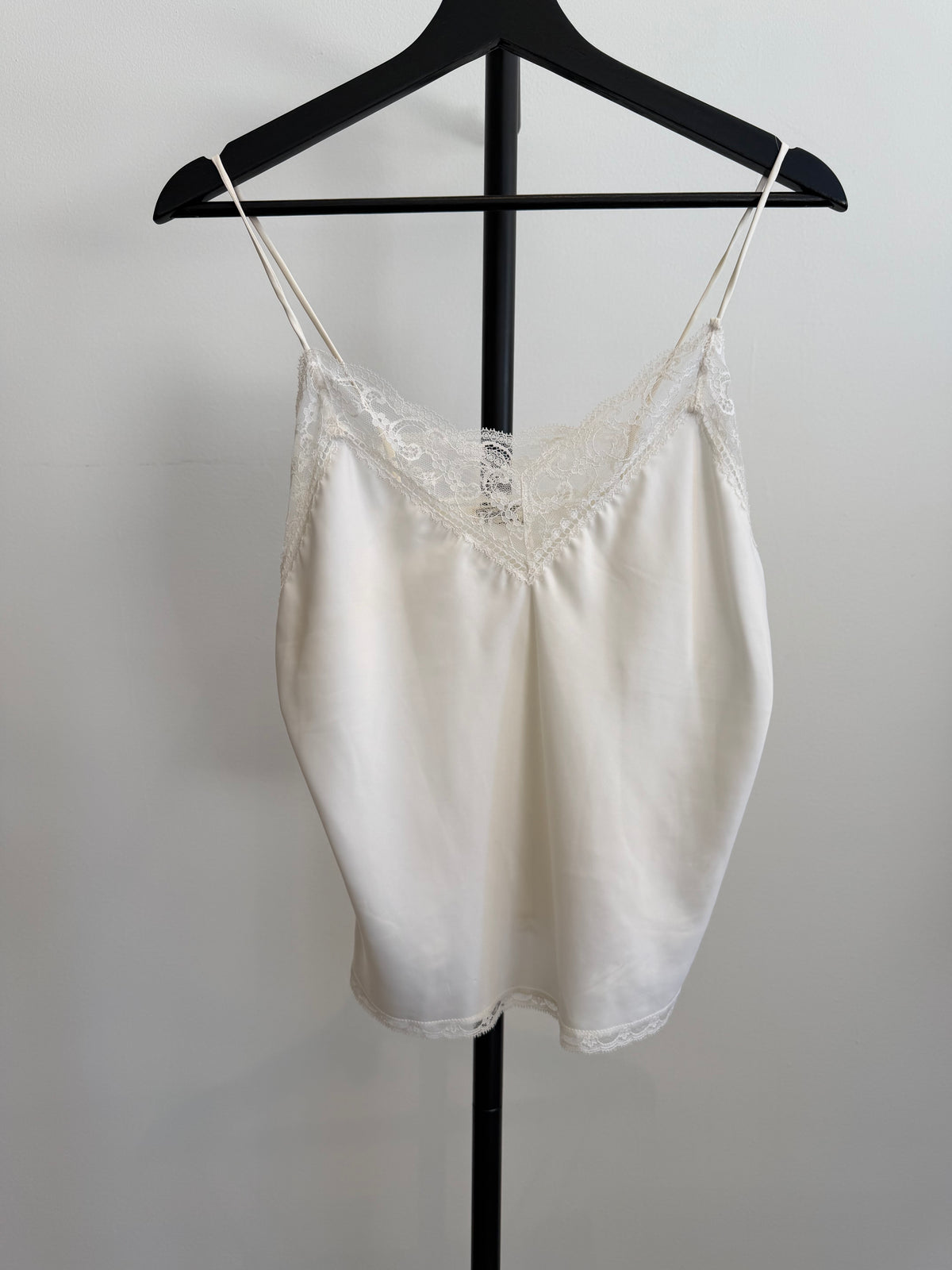 Dior White Lace Cami