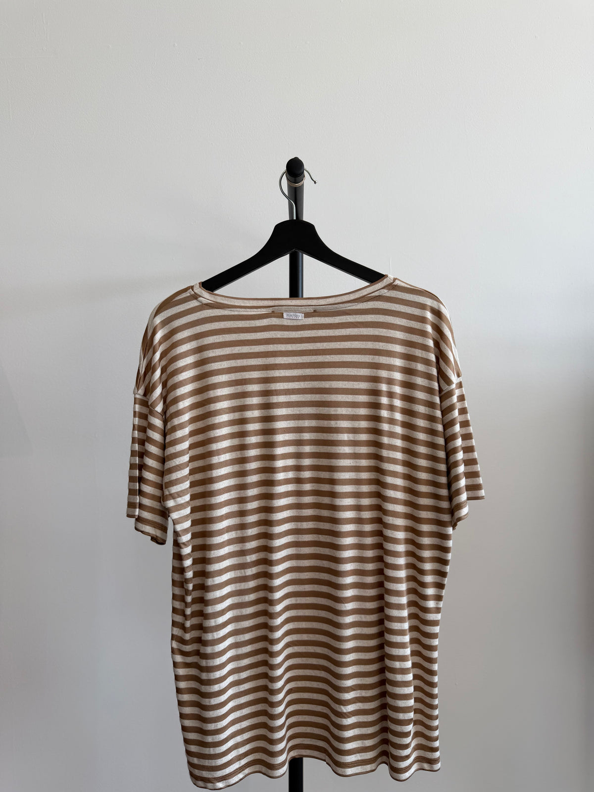 Max Mara Brown/White Top