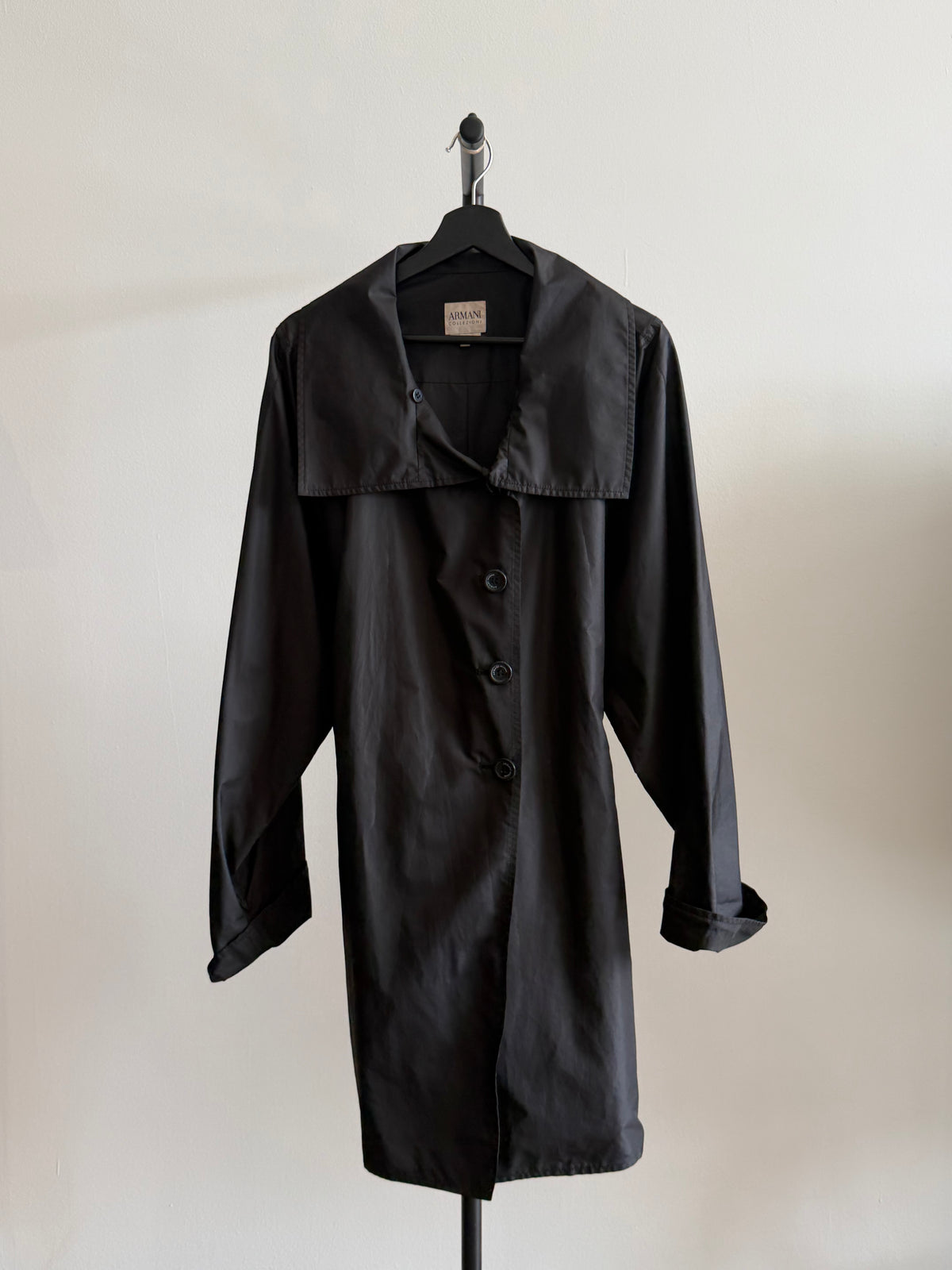 Armani Collezioni Black Trench