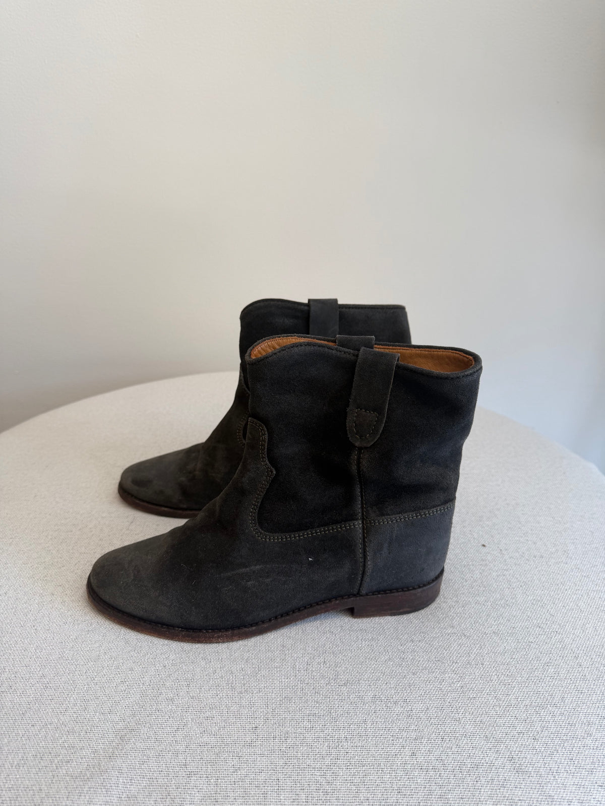 Isabel Marant Suede Grey Boots
