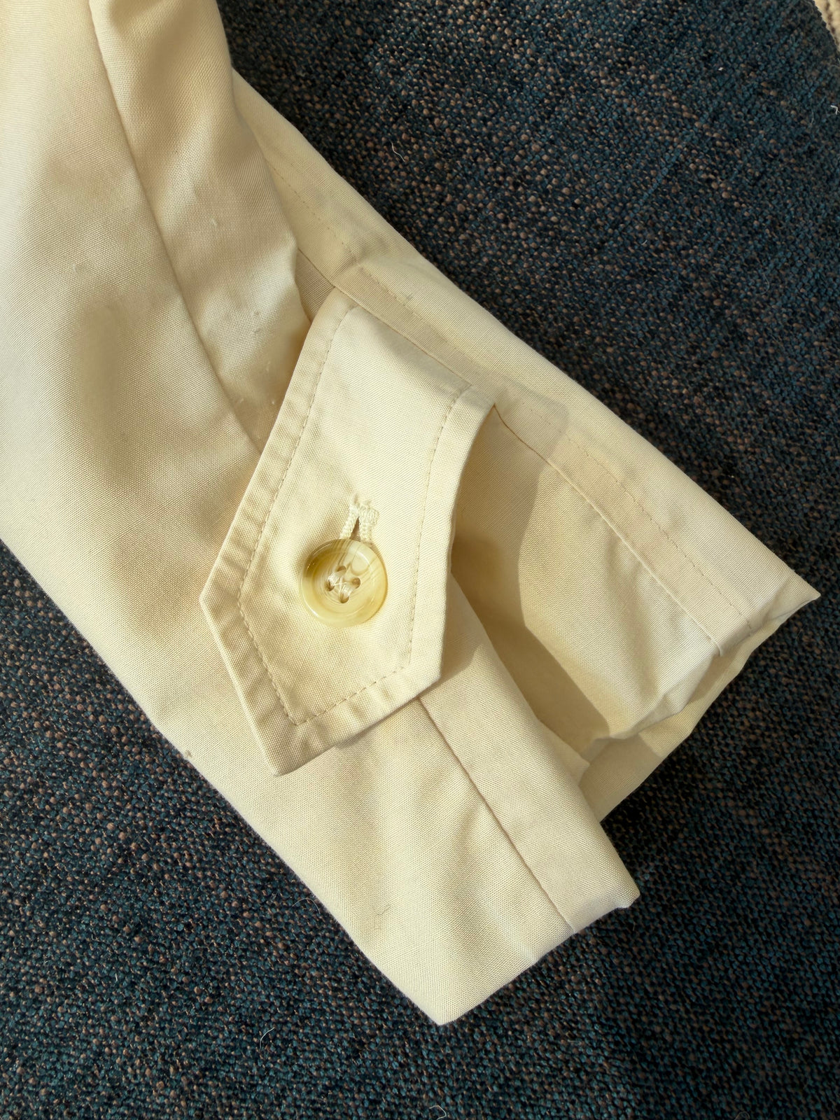 Long Cream Burberry Trench