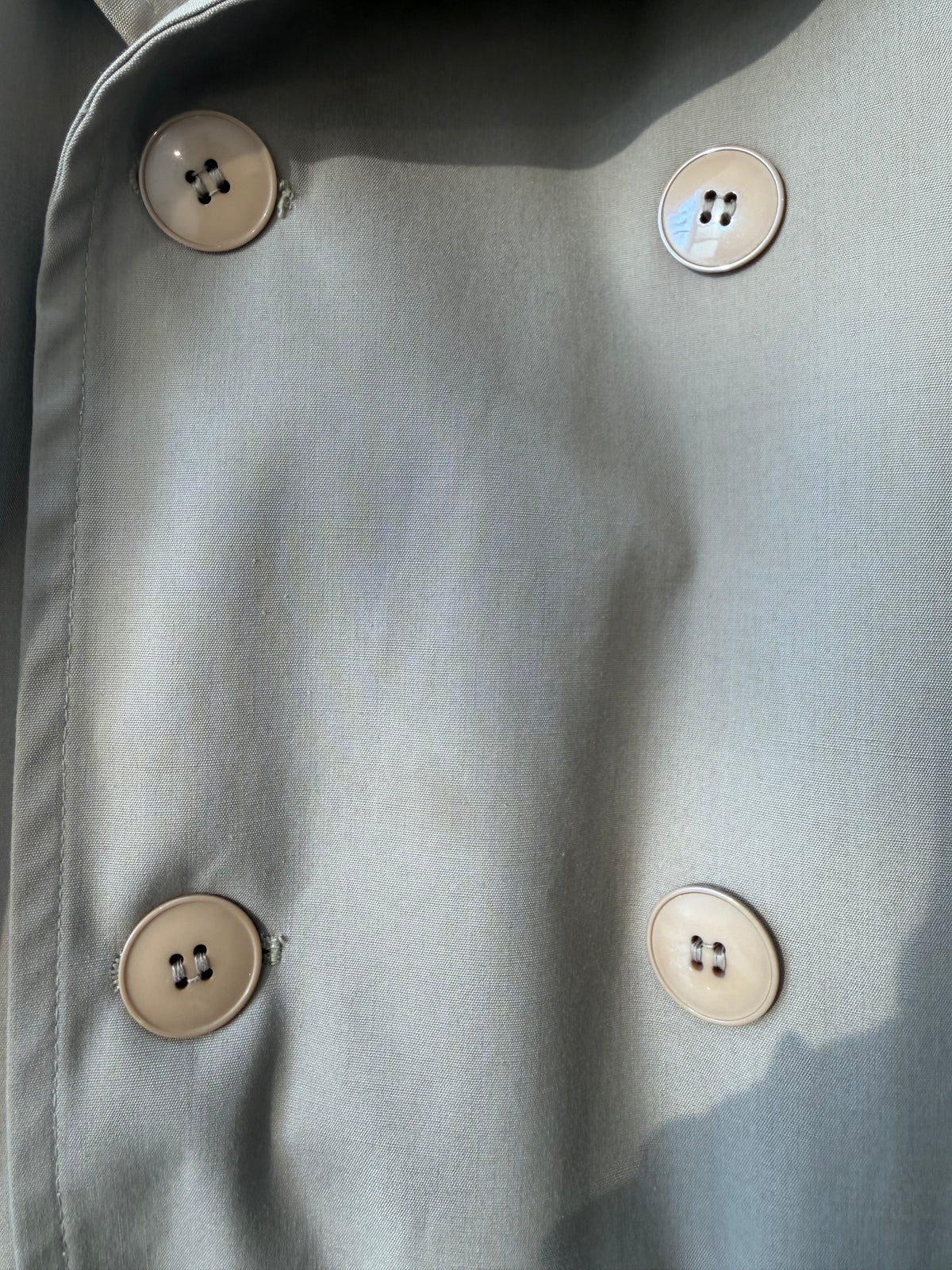 Pierre Cardin Trench, Pointed Collar with Belt