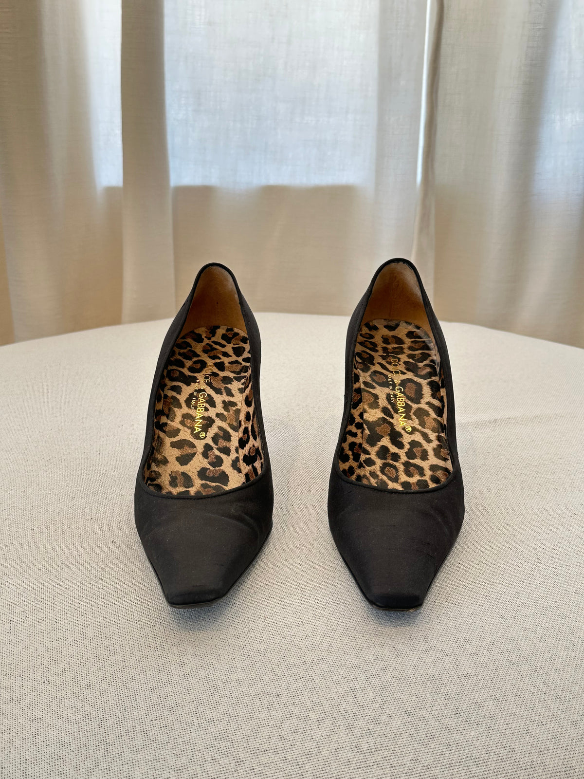 Dolce And Gabbana Black Heels