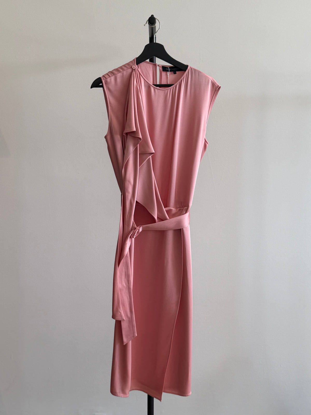 Lapointe Pink Satin Dress