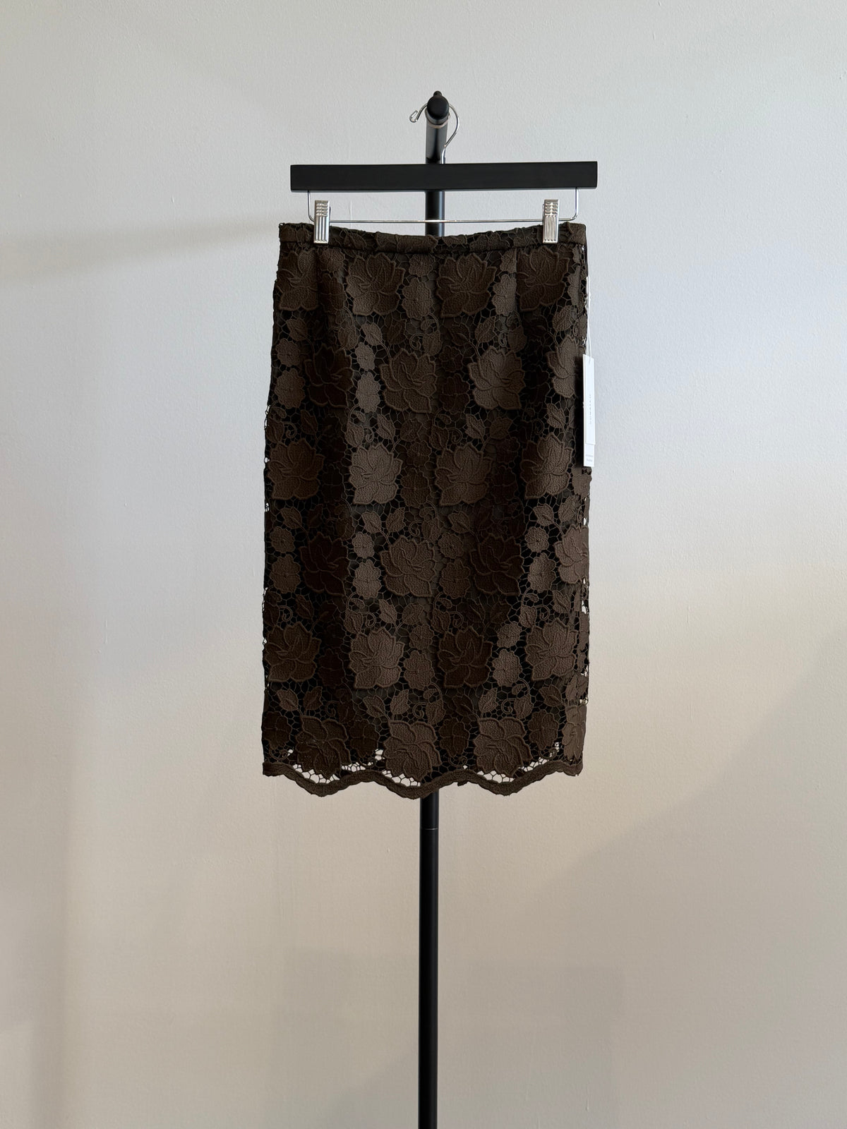 Nº 21 Skirt Brown Lace